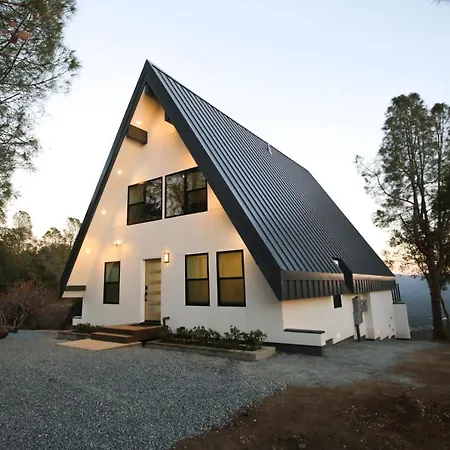 High End A-Frame - Hot Tub - Awesome Views - Yosemite - Electric Vehicle Friendly - Sleeps 10 Villa Oakhurst Exterior photo