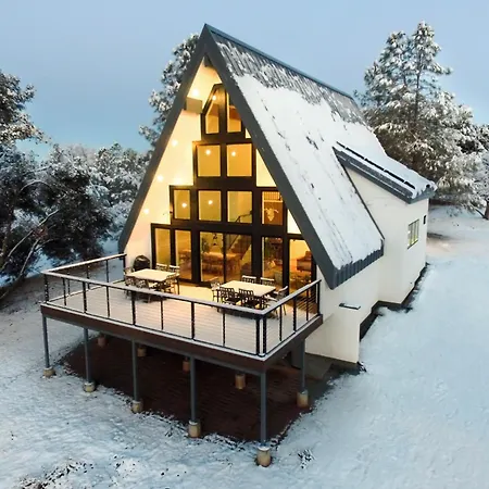 High End A-Frame - Hot Tub - Awesome Views - Yosemite - Electric Vehicle Friendly - Sleeps 10 Villa Oakhurst Exterior photo